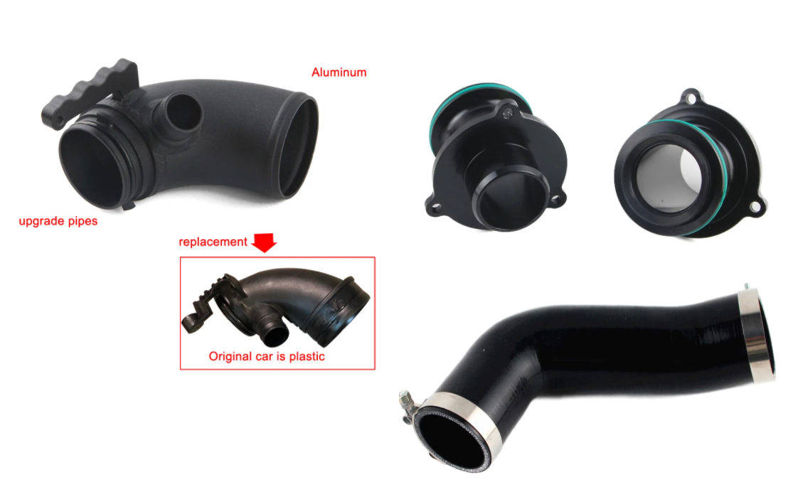 R2Z - KIT INTAKE MUFFLER-INLET 2.0 TSI TFSI EA888 MQB GEN3
