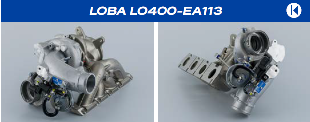 LOBA MOTORSPORT - TURBOCOMPRESSORE LO400 2.0 TFSI EA113