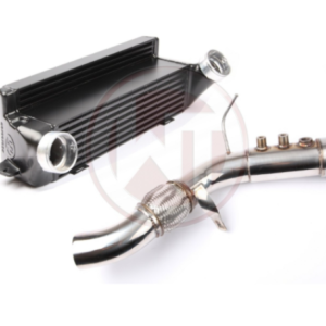 WAGNER TUNING - KIT INTERCOOLER + DOWNPIPE BMW SERIE E90 325D 330D