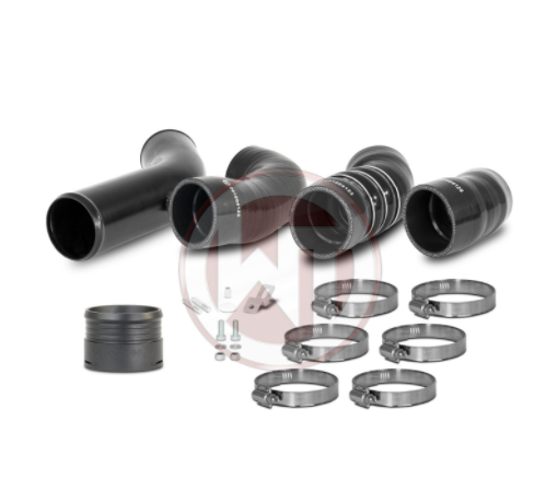 WAGNER TUNING - KIT INTERCOOLER + DOWNPIPE EVO3 BMW 335D SERIE 3 E90 - immagine 2