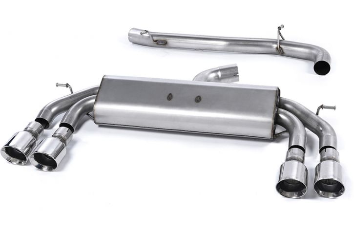 MILLTEK - SSXVW602 CAT-BACK VOLKSWAGEN GOLF MK7.5 R 2.0 TSI 310PS 2017-2021