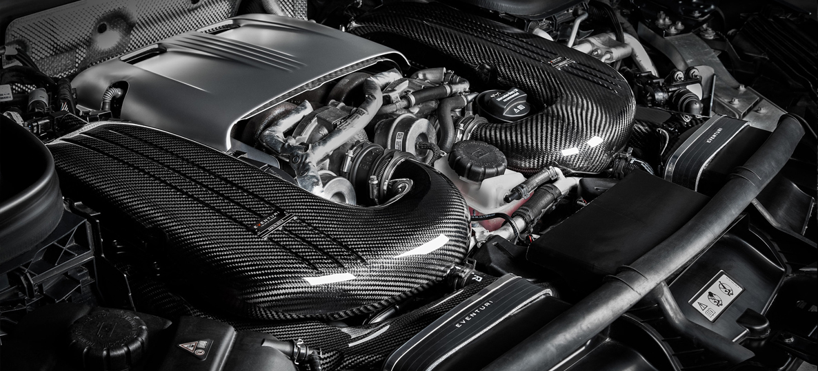 EVENTURI - KIT ASPIRAZIONE CARBON MERCEDES GLC 63S AMG - immagine 3