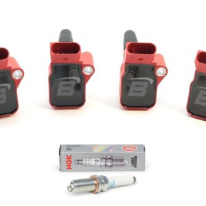 BAR-TEK KIT BOBINE ALTE PRESTAZIONI + KIT CANDELE NGK 1.8 & 2.0L TSI EA888.3 MQB