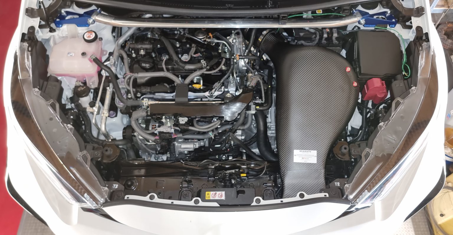 SC73 - KIT ASPIRAZIONE CARBONIO AIRBOX TOYOTA YARIS GR - immagine 4