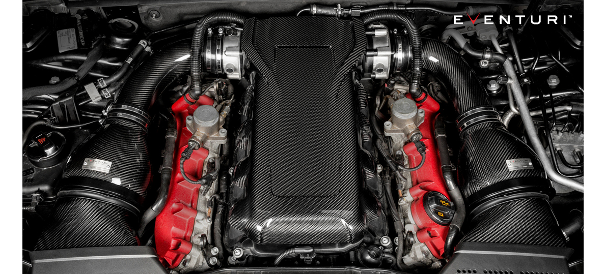 EVENTURI - KIT COVER ENGINE CARBON AUDI RS4 / RS5 B8 4.2 FSI - immagine 2