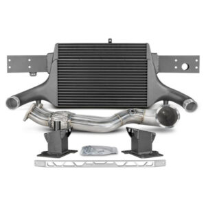 WAGNER TUNING - KIT INTERCOOLER EVO3 + KIT DOWNPIPE RS3 8V SENZA CAT PIPE