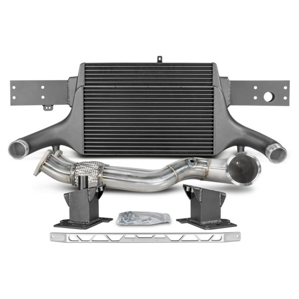 WAGNER TUNING - KIT INTERCOOLER EVO3 + KIT DOWNPIPE RS3 8V SENZA CAT PIPE
