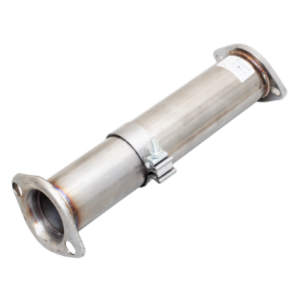 XFORCE VAREX - TUBO ADATTATORE CAT-BACK LUNGO 287MM, ACCIAIO INOSSIDABILE GREZZO 409
