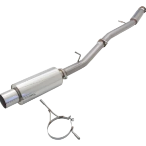 XFORCE VAREX - SISTEMA CAT-BACK DA 3" CON SILENZIATORE CANNON DRITTO, ACCIAIO INOSSIDABILE GREZZO 409