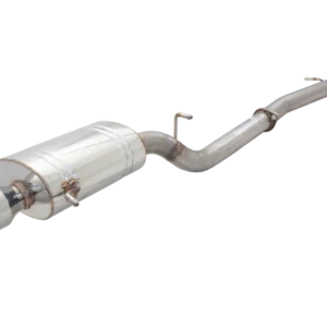 XFORCE VAREX - SISTEMA CAT-BACK DA 3" CON SILENZIATORE OVALE A PUNTA SINGOLA, ACCIAIO INOSSIDABILE GREZZO 409