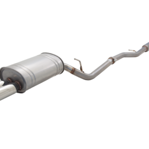 XFORCE VAREX - SISTEMA CAT-BACK DA 3" CON SILENZIATORE OVALE TWIN-TIP, ACCIAIO INOSSIDABILE GREZZO 409