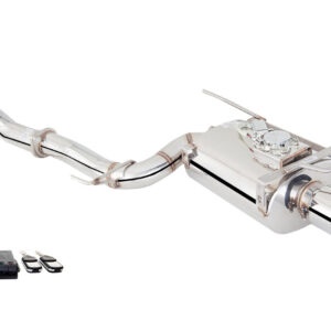 XFORCE VAREX - SISTEMA TURBO-BACK DA 3" CON SILENZIATORE, ACCIAIO INOSSIDABILE 304