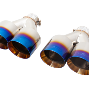 XFORCE VAREX - DOPPI TERMINALI QUADRUPLI BLU BRUCIATO DA 4" (solo per il sistema Xforce, non per OEM) PER SUBARU WRX SEDAN G3 S2 – 2L FA20 2011-2017 / WRX VB SEDAN 2022+