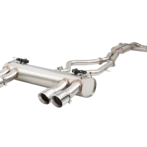 XFORCE VAREX - SILENZIATORE DA 2,5" CON SISTEMA TWIN CAT-BACK, ACCIAIO INOSSIDABILE 304