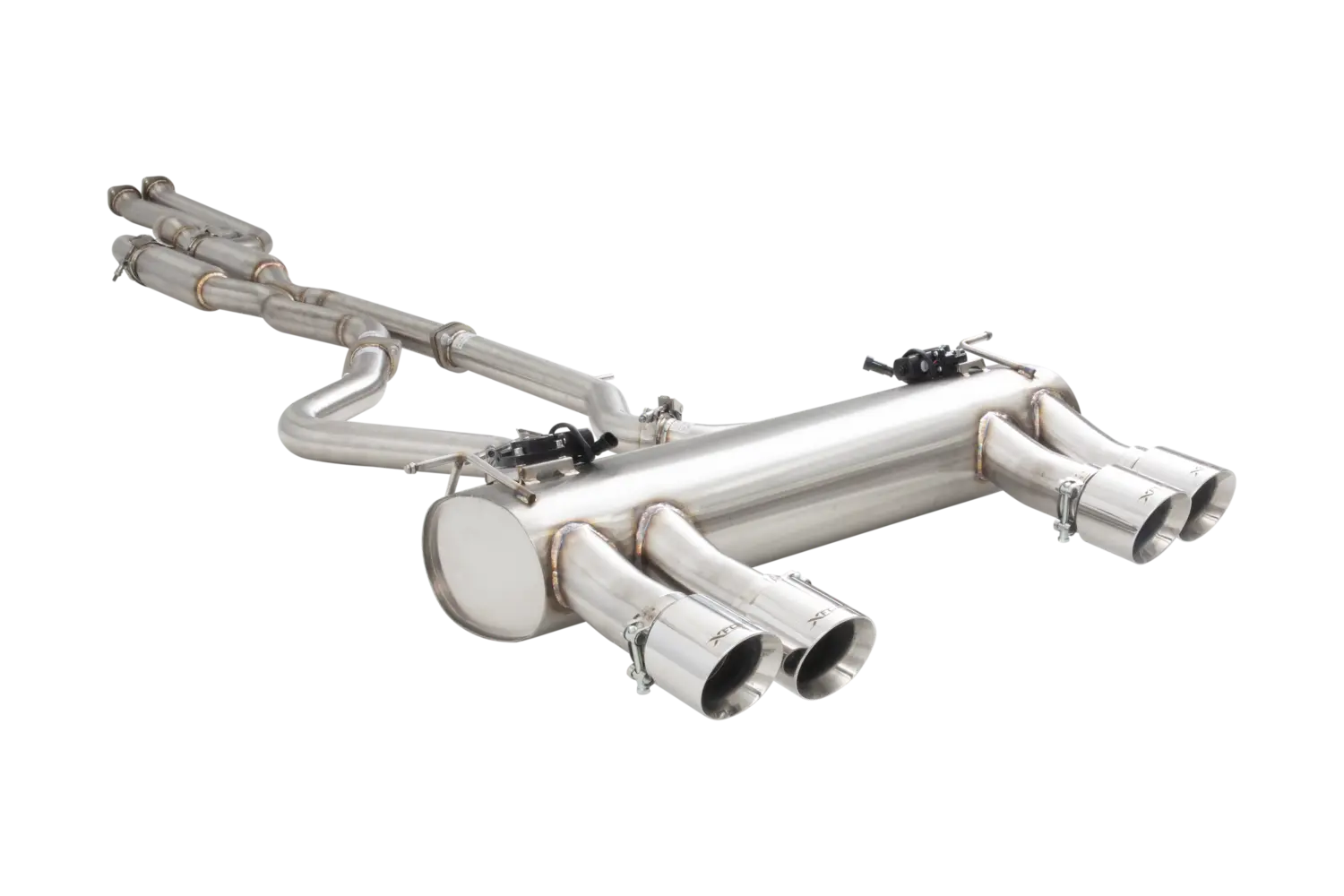 XFORCE VAREX - SILENZIATORE DA 2,5" CON SISTEMA TWIN CAT-BACK, ACCIAIO INOSSIDABILE 304 - immagine 4