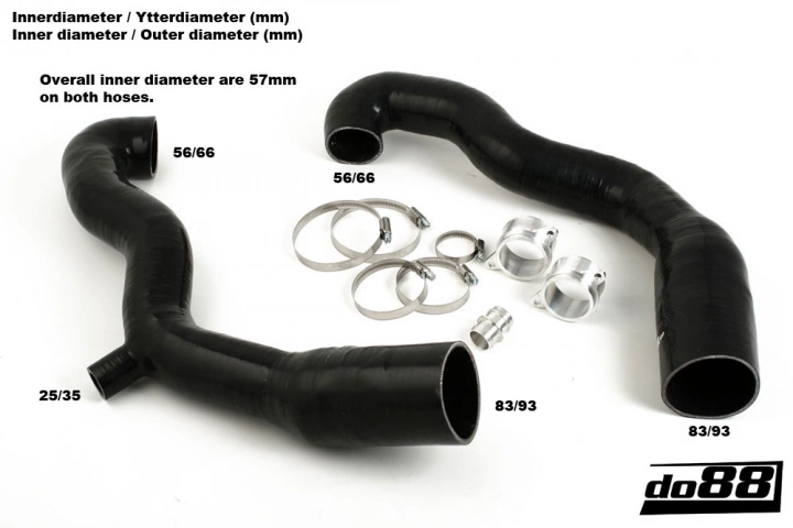 DO88 PERFORMANCE - TUBI DI INGRESSO PER TURBO PORSCHE 997.1 TT/GT2 2007-09 - immagine 4