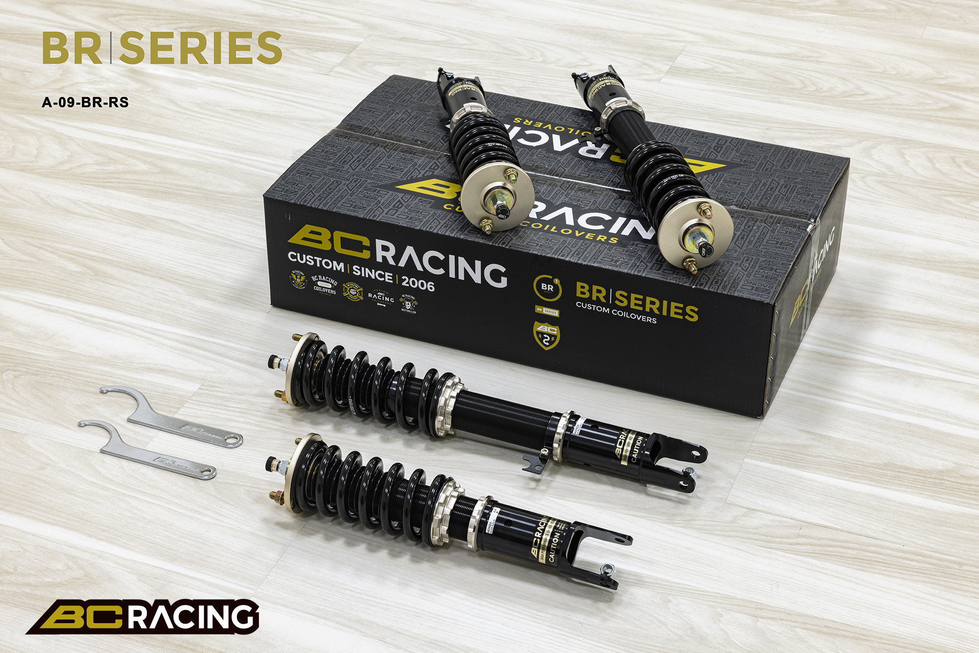 BC RACING - COILOVER BR REGOLABILE HONDA S2000 AP1 / AP2 00-09