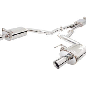 XFORCE VAREX - SISTEMA DI SCARICO CAT-BACK DA 2,5" CON SILENZIATORI OVALI, ACCIAIO INOSSIDABILE 304