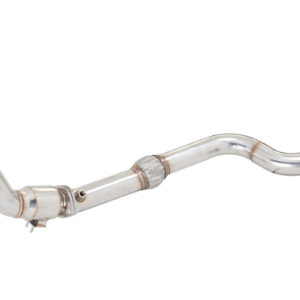 XFORCE VAREX - DOWNPIPE DA 3" CON CONVERTITORE CATALITICO AD ALTO FLUSSO, ACCIAIO INOSSIDABILE 304 (solo per uso su pista e fuoristrada)