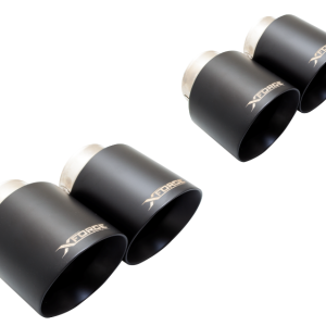 XFORCE VAREX - DOPPI TERMINALI NERI QUADRUPLI DA 4" (solo per sistema Xforce, non compatibile con OEM)