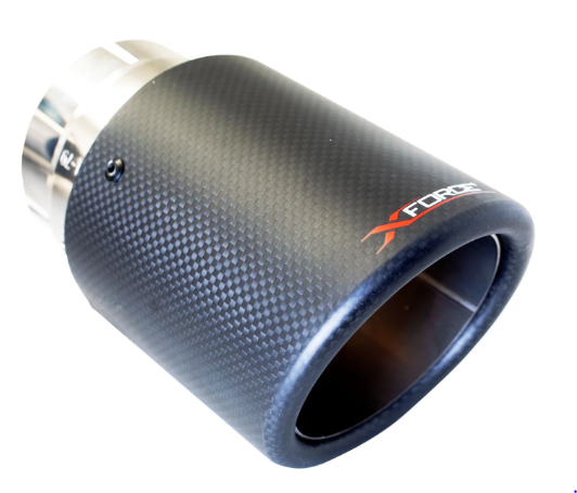 XFORCE VAREX - TERMINALI IN FIBRA DI CARBONIO DA 4" (solo per il sistema Xforce, NON adatte per OEM)
