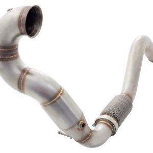 XFORCE VAREX - DOWNPIPE DA 3" CON CATALIZZATORE AD ALTO FLUSSO, ACCIAIO INOSSIDABILE 201 OPACO