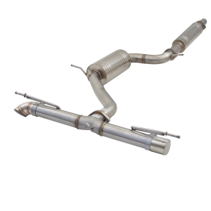 XFORCE VAREX - SISTEMA CAT-BACK DA 3" CON SILENZIATORE VAREX, ACCIAIO INOSSIDABILE 304