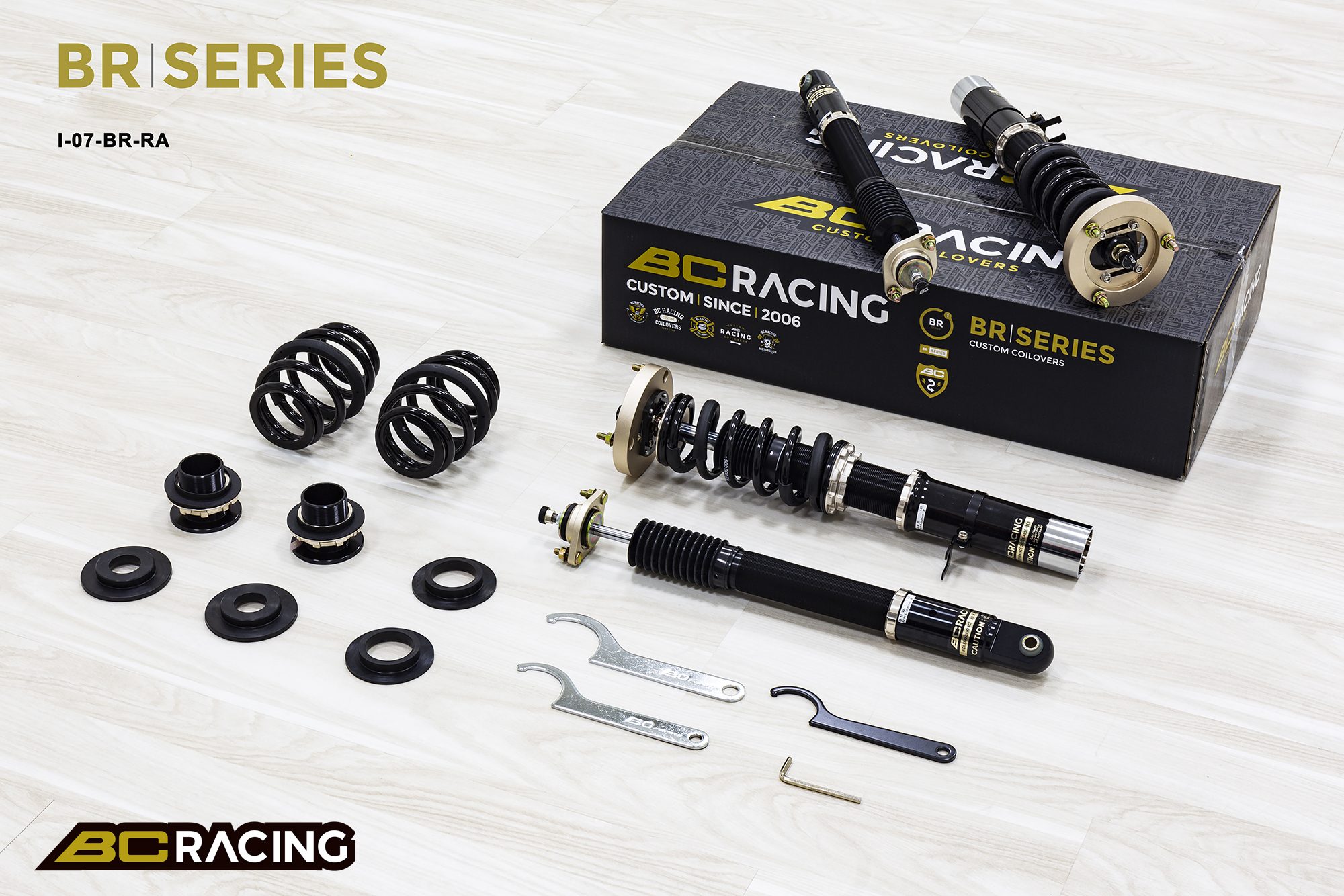 BC RACING - COILOVER BR REGOLABILE BMW SERIE 3 E30