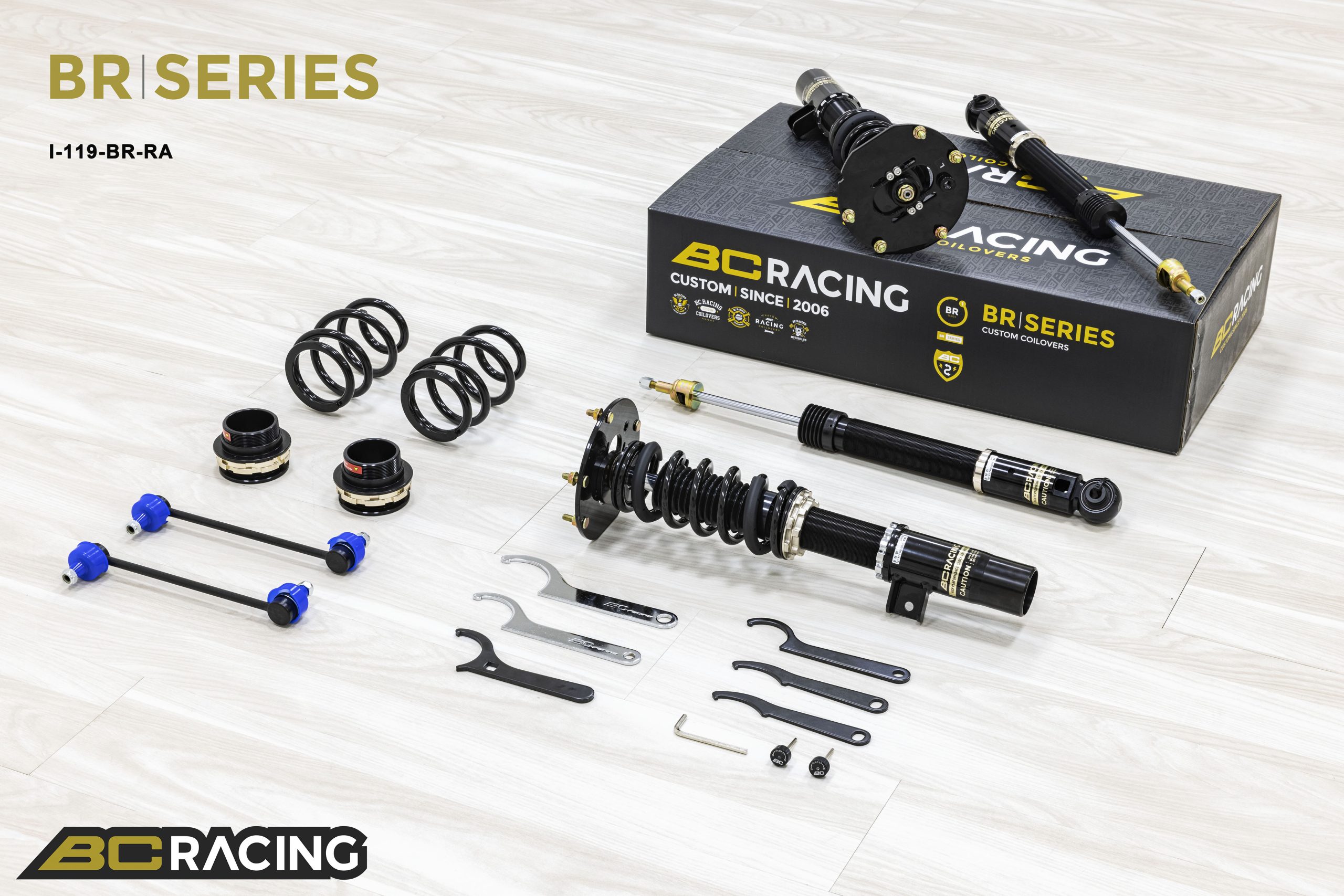 BC RACING - COILOVER BR REGOLABILE BMW X1 U11 FWD