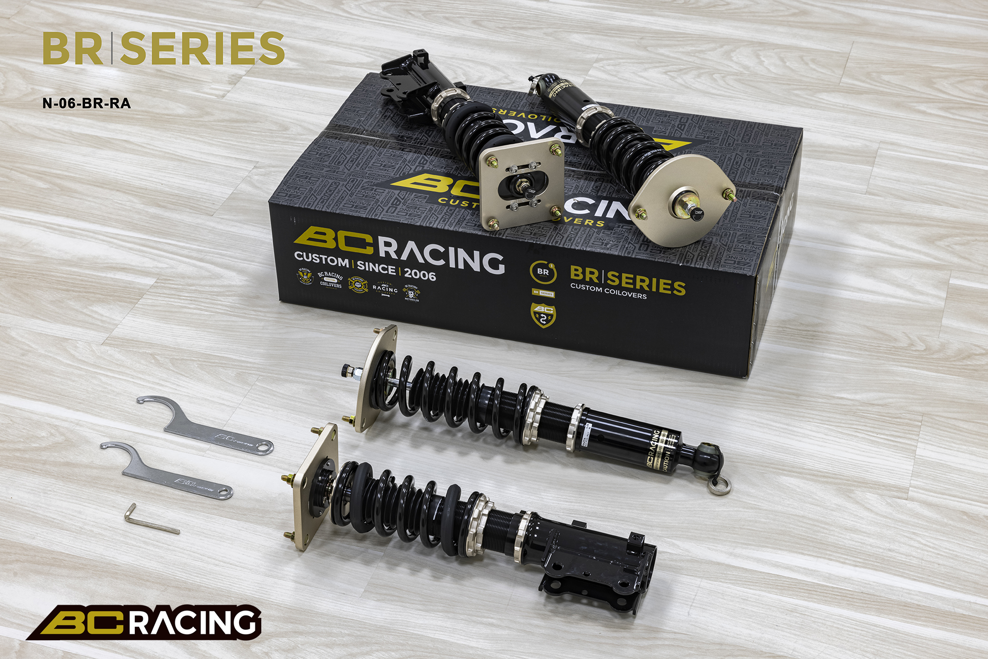 BC RACING - COILOVER BR REGOLABILE MAZDA RX-7 FC 85-91