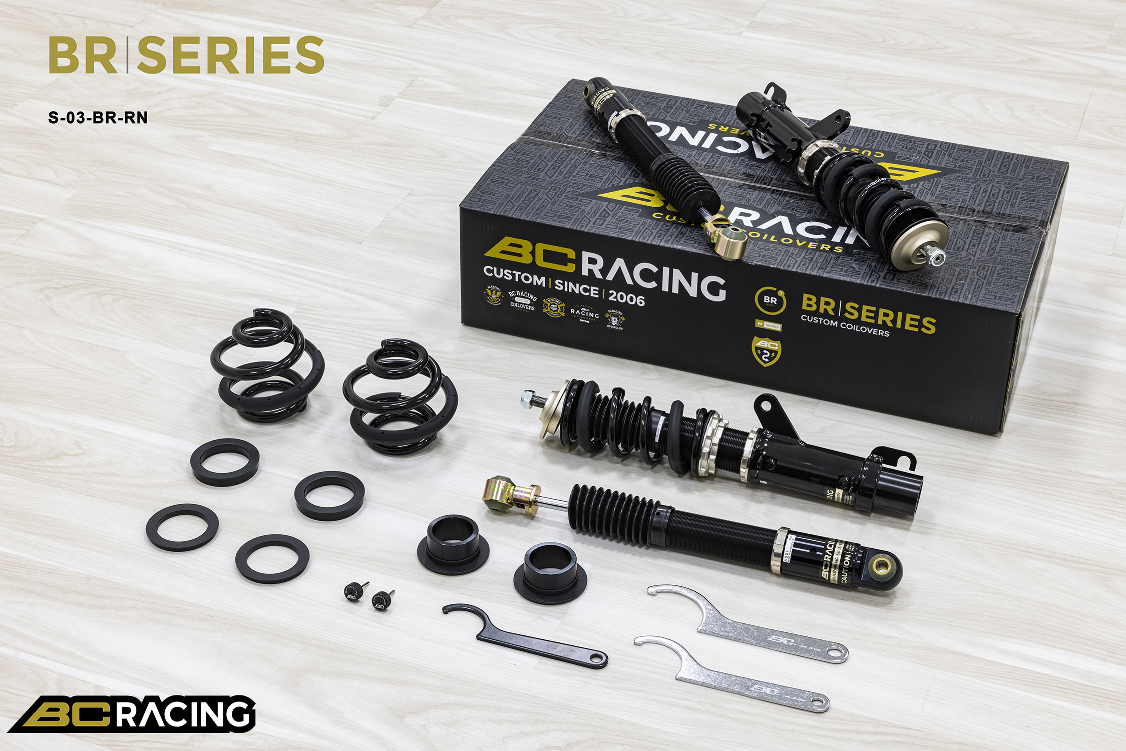 BC RACING - COILOVER REGOLABILE AUDI A3 8L AWD