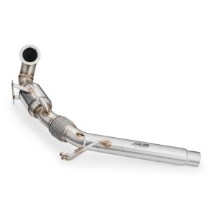 RM MOTORS - DOWNPIPE AUDI A3 8V 1.8 TFSI SEAT LEON Mk3 1.8 TSI + SILENZIATORE