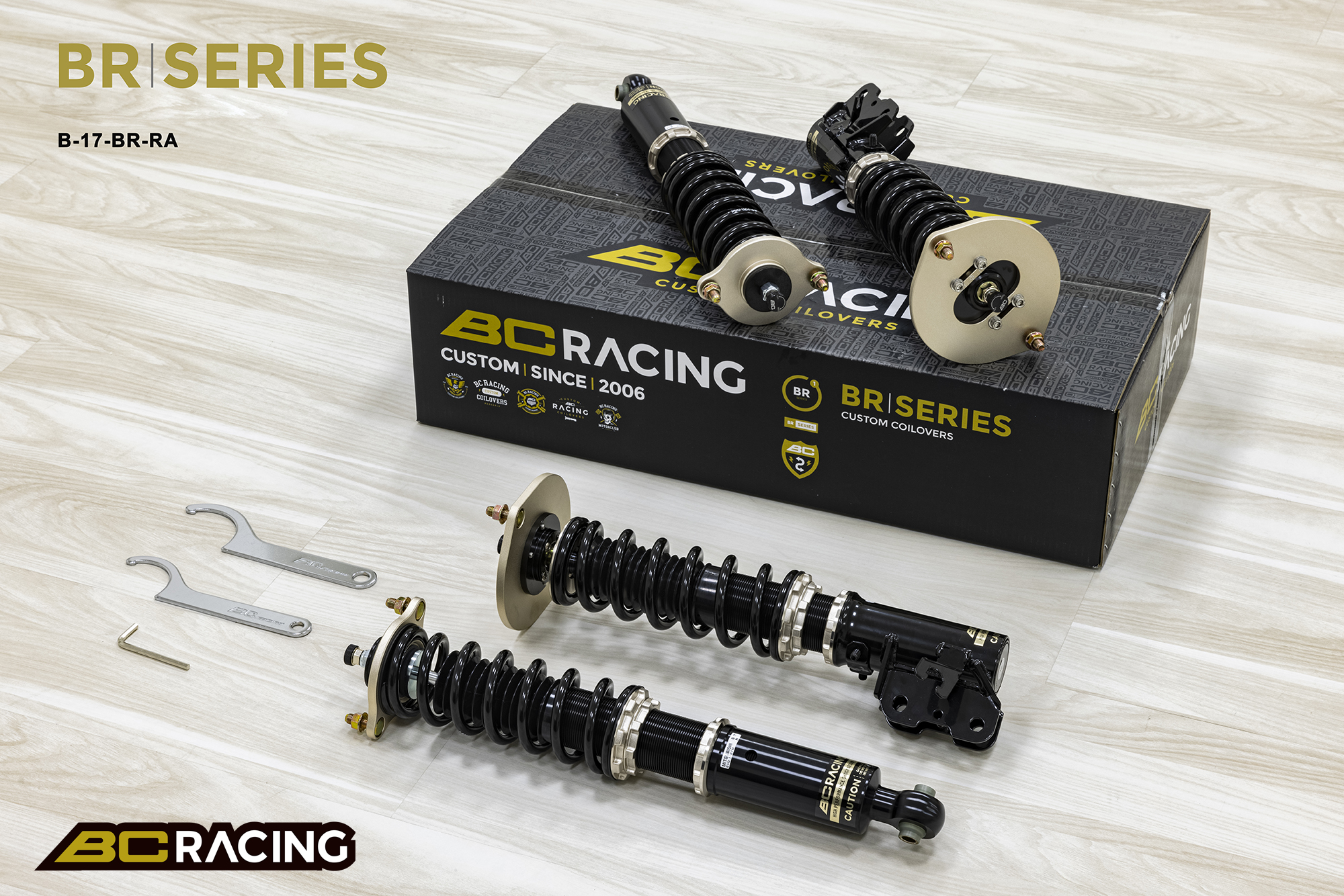 BC RACING - COILOVER BR REGOLABILE MITSUBISHI EVO 1/2/3 94-95