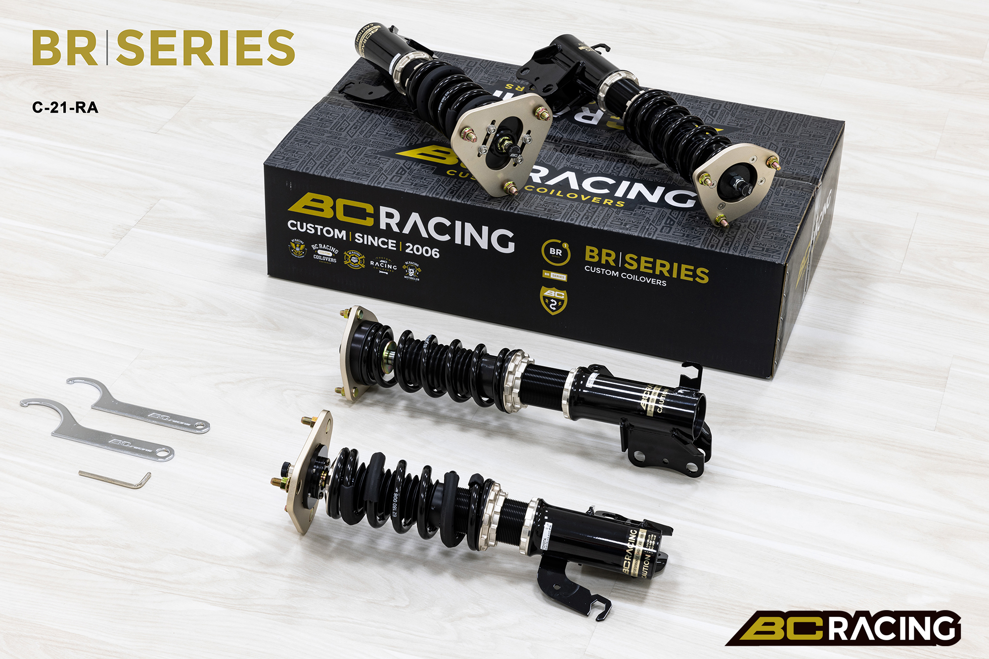 BC RACING - COILOVER BR REGOLABILE TOYOTA CELICA ST185 AWD 90-93