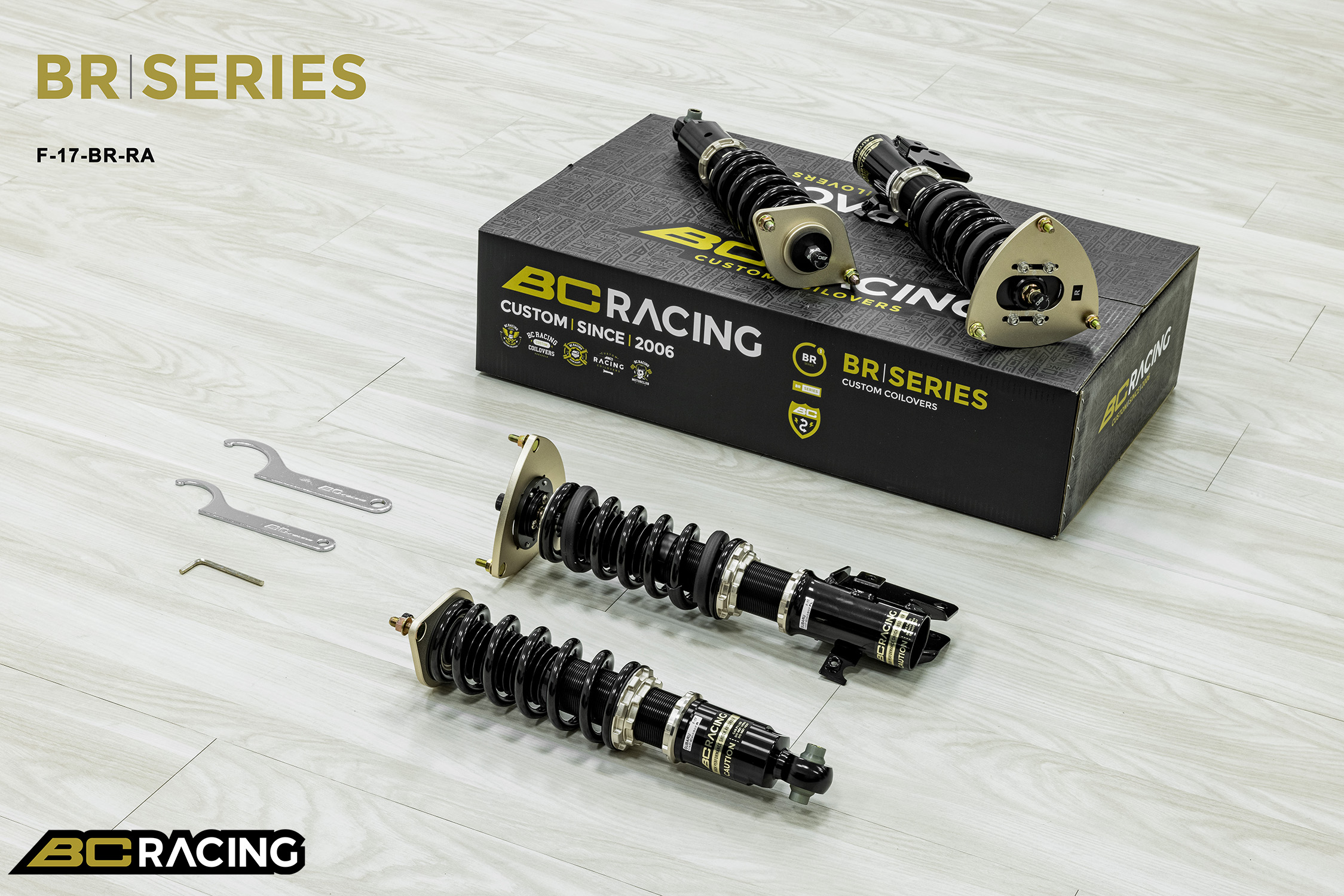 BC RACING - COILOVER BR REGOLABILE SUBARU IMPREZA STI SEDAN GVB/GBF 11-14