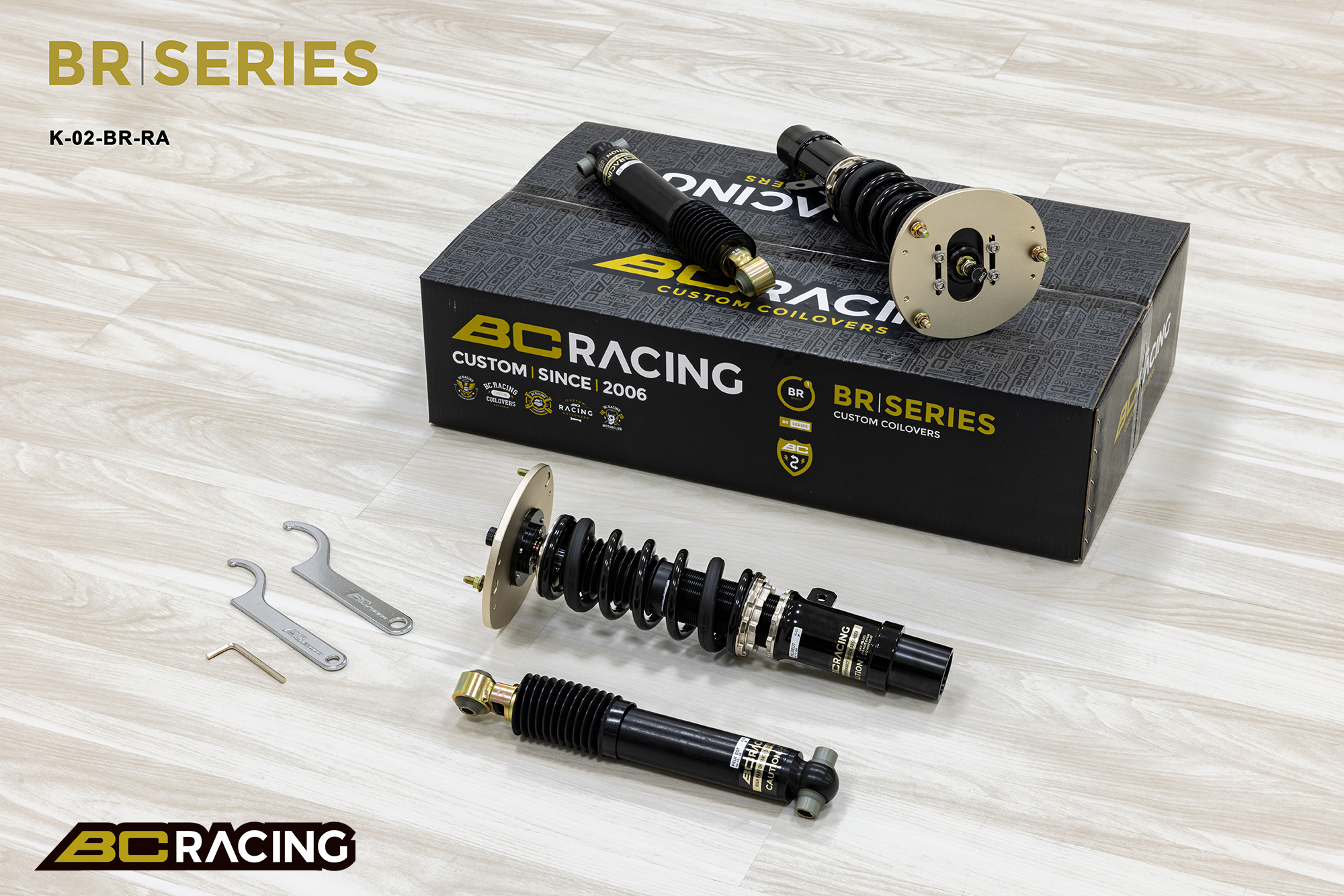 BC RACING - COILOVER BR REGOLABILE PEUGEOT 206 98-10