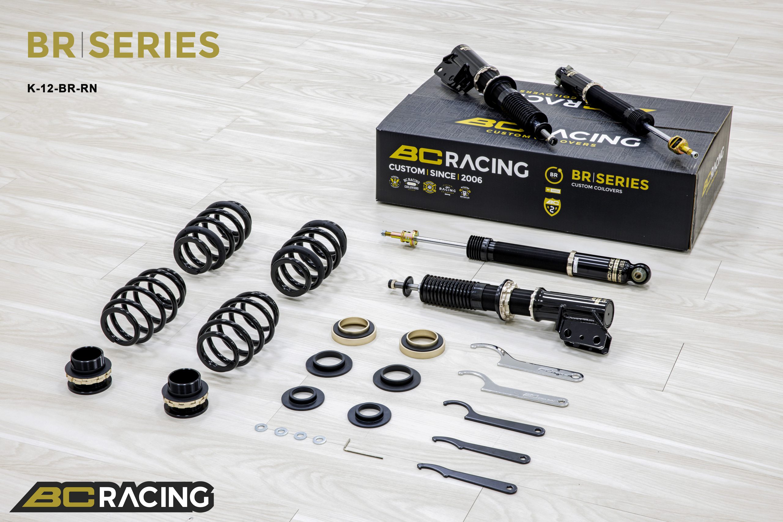 BC RACING - COILOVER BR REGOLABILE PEUGEOT RCZ FWD T75 10-13