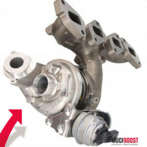 MUCHBOOST - TURBOCOMPRESSORE UPGRADE 2.0 TDI GARRET HYBRID TURBO AUDI A3 8P / Q3 8U / TT 8J / SEAT ALHAMBRA II / ALTEA / LEON II / SKODA OCTAVIA II / SUPERB II / VW GOLF VI / PASSAT B7 / SCIROCCO III