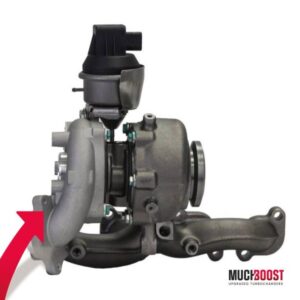 MUCHBOOST - TURBOCOMPRESSORE UPGRADE 2.0 TDI BORGWARNER CJAA CBEA HYBRID TURBO AUDI A3 / S3/ VW BEETLE / BORA / GOLF / JETTA / VENTO