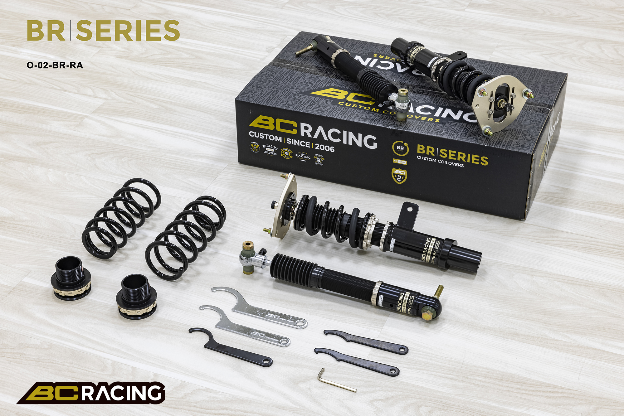 BC RACING - COILOVER BR REGOLABILE RENAULT MEGANE RS CM2H86 04-09