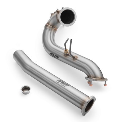 RM MOTORS - DOWNPIPE SET AUDI A4 S4 / Avant Quattro / Avant 3.0 TDI + Scudo Termico