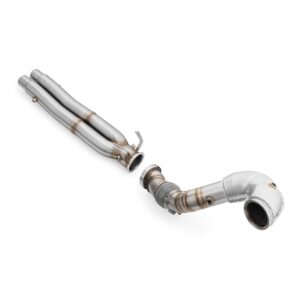 RM MOTORS - DOWNPIPE AUDI TTRS RS3 8Y RSQ3 Cupra Formentor VZ5 2.5 TFSI + SCUDO TERMICO