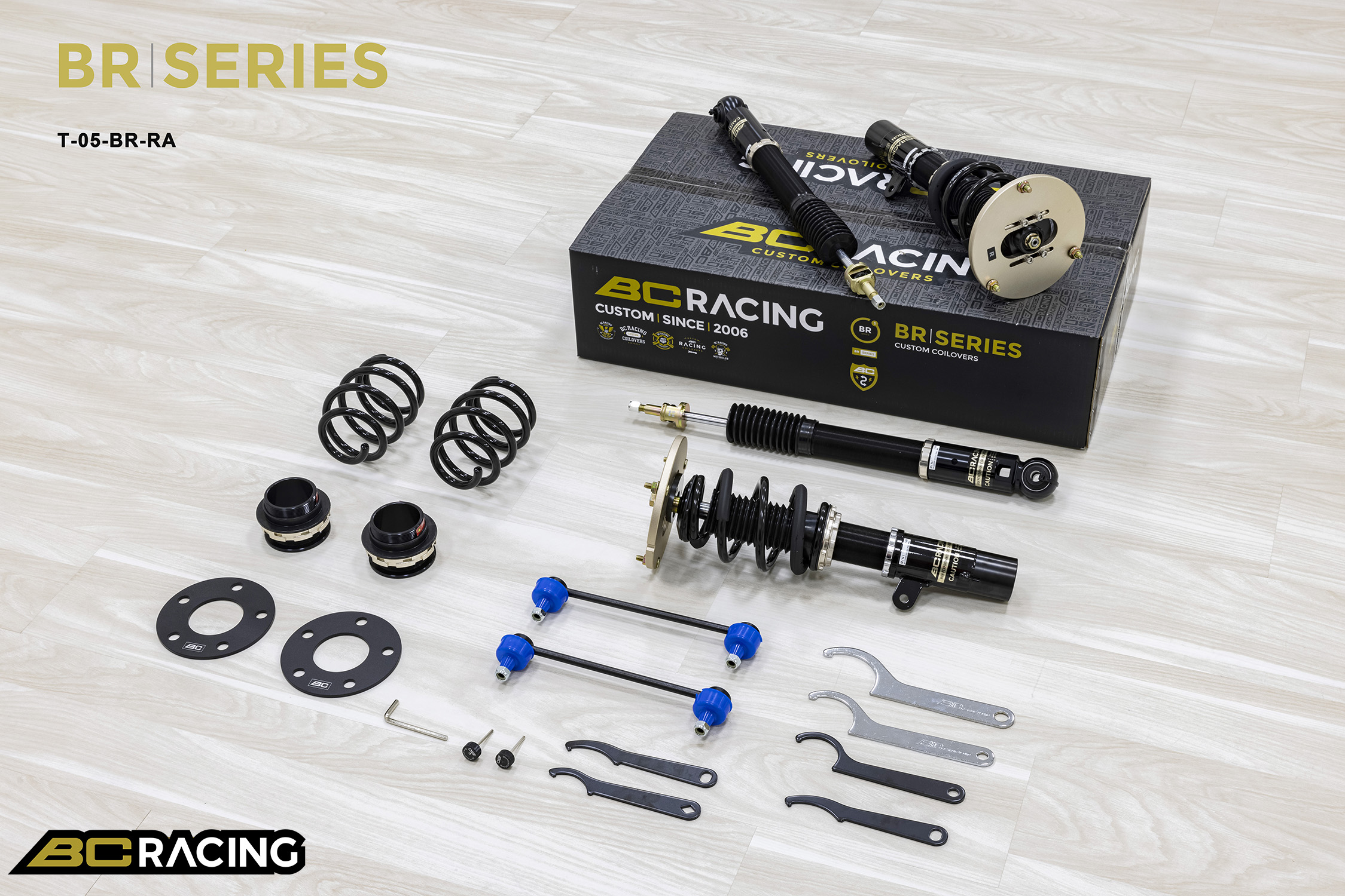 BC RACING - COILOVER BR REGOLABILE MINI COOPER F56 2014+ SENZA DDC