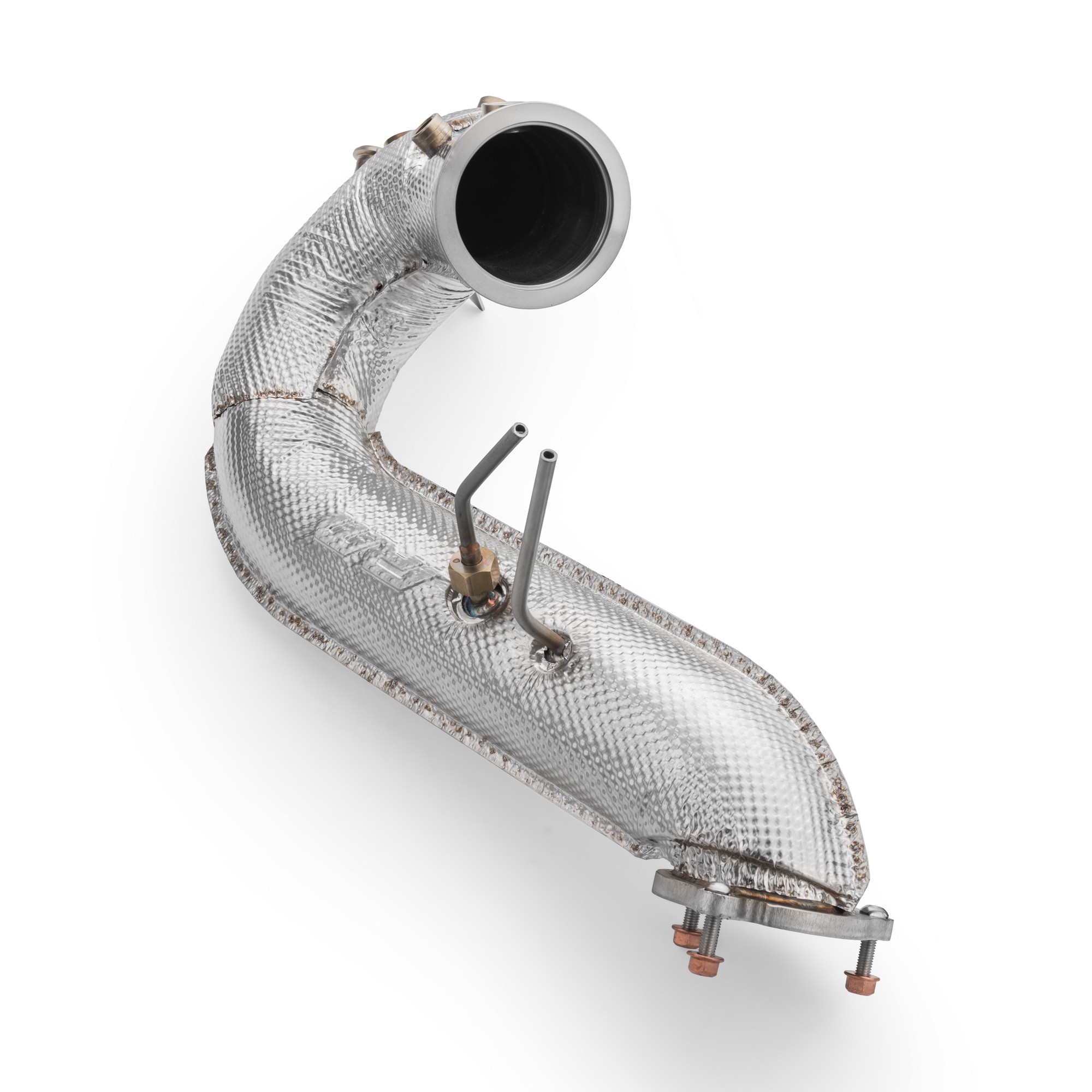RM MOTORS - DOWNPIPE AUDI A7 Sportback / A4 S4 / AVANT QUATTRO + SCUDO TERMICO - immagine 5