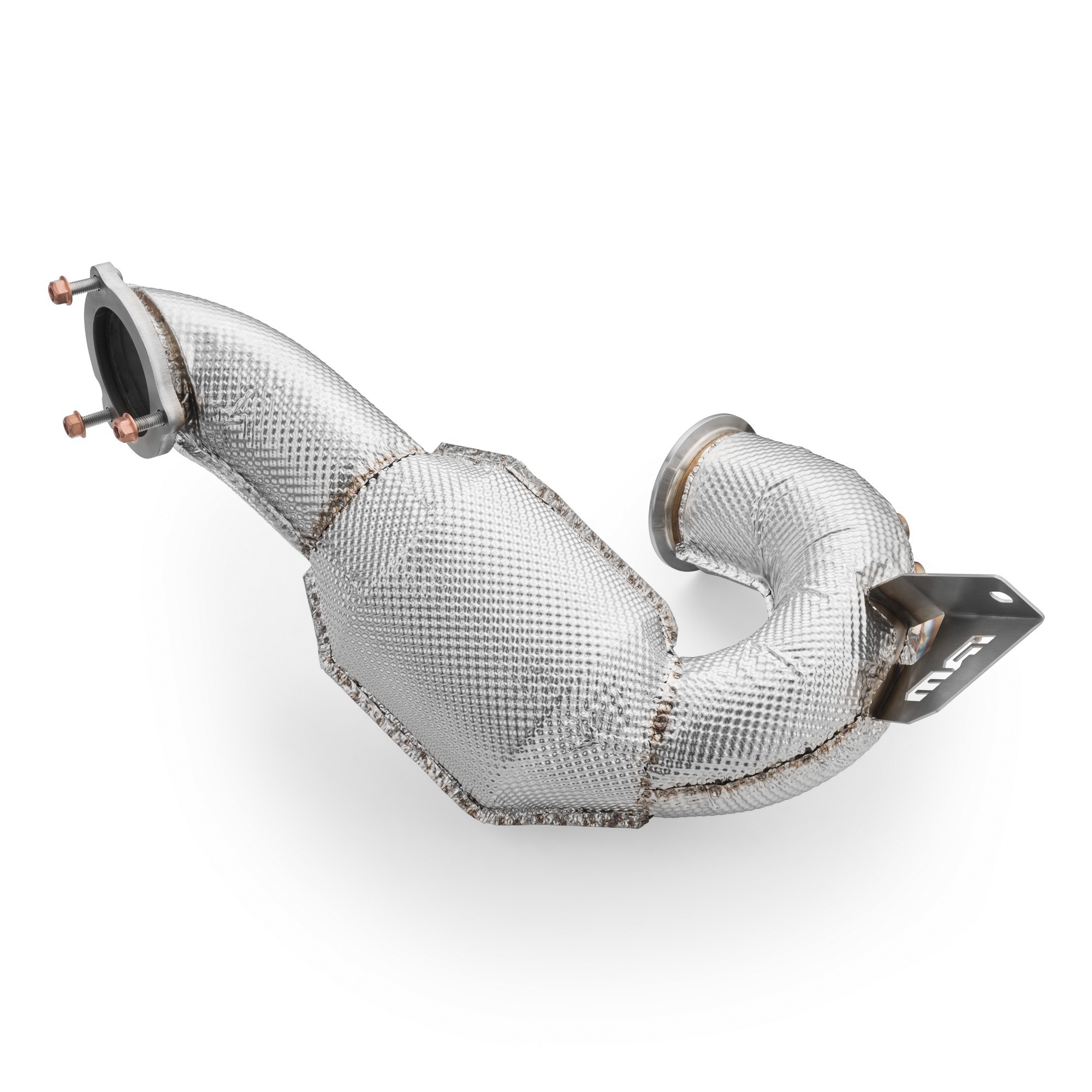 RM MOTORS - DOWNPIPE AUDI A7 Sportback / A4 S4 / AVANT QUATTRO + SCUDO TERMICO - immagine 6