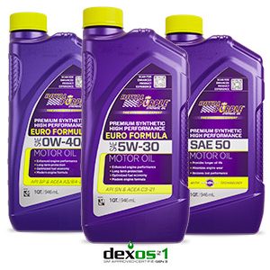 ROYAL PURPLE - HIGH PERFORMANCE MOTOR OIL  SAE 5W-40