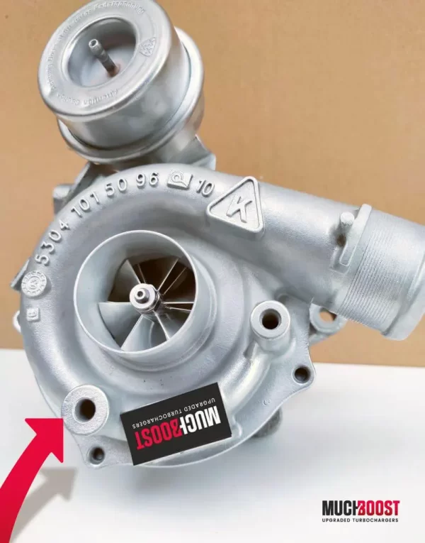 MUCHBOOST - TURBOCOMPRESSORE UPGRADE DW10ATED 2.0HDI PEUGEOT 306 / 206 / CITROEN C4 / XSARA