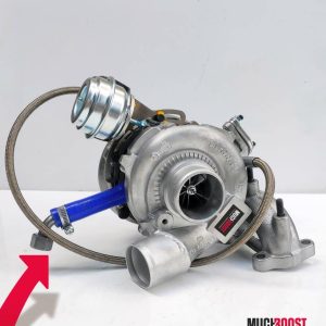 MUCHBOOST - TURBOCOMPRESSORE UPGRADE GTB2060VK BIG TURBO 1.9 TDI VACUUM CONVERTED WITH A WELDED 1.9/2.0 TDI MANIFOLD