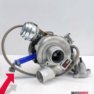 MUCHBOOST - TURBOCOMPRESSORE UPGRADE GTB2262VKLR 1.9 TDI BALL BEARING HYBRID VACUUM CONVERTED WITH A WELDED 1.9/2.0 TDI MANIFOLD
