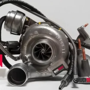 MUCHBOOST - TURBOCOMPRESSORE UPGRADE BILLET WHEEL GTB2265VKLR CERAMIC BALL BEARING HYBRID TURBO VACUUM CONVERTED WHIT A WELDED 1.9/2.0 TDI MANIFOLD